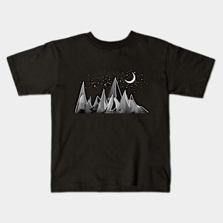 'Geometrical Mountains' Awesome Mountain Minimal Gift Kids T-Shirt